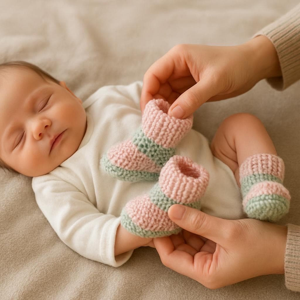 InnoKnit Baby – Dzianinowe buciki